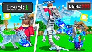 UPGRADING Our Pet ICE DRAGONS in MINECRAFT!