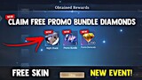 CLAIM FREE 1111 PROMO DIAMONDS CHEST BUNDLE IN THIS NEW EVENT! CARNIVAL EVENT! | MOBILE LEGENDS 2022