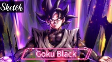 Draw Goku Black (Part: Sketch)