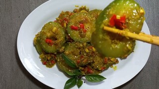 món chay ai làm cũng được. bí đao rim sả ớt.hao cơm
