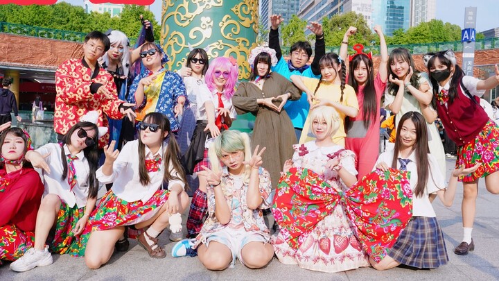 Masa depan tari persegi akan dipimpin oleh kami! "Drunken Butterfly" di Lapangan Tianfu Chengdu!