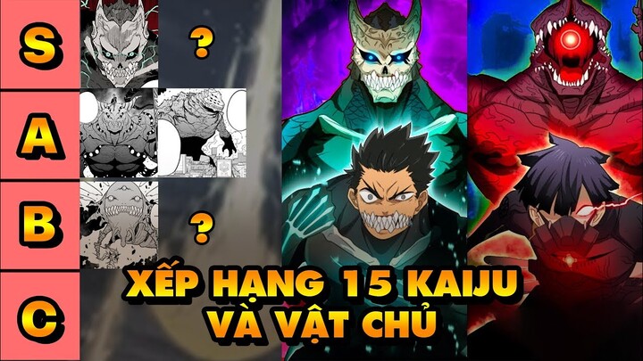 Xếp Hạng Toàn Bộ 15 Kaiju Được Xác Định Cùng Vật Chủ/Chủ Nhân Của Chúng