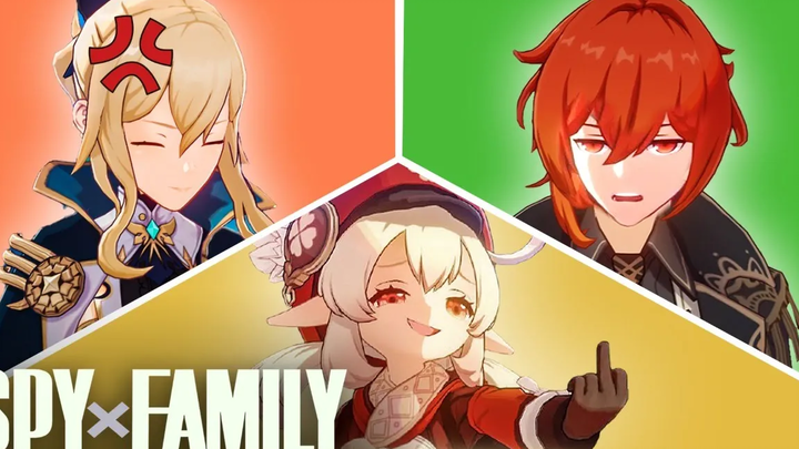 Genshin Impact But Spy x Family
