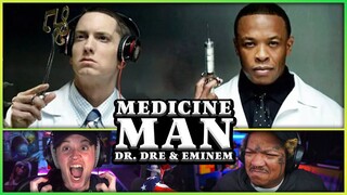 HIS BEST VERSE! | Dr. Dre & Eminem - "MEDICINE MAN" (Reaction) | #FlawdTV