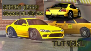 How to make a Rocket Bunny Nissan Silvia S15 in Car Parking Multiplayer