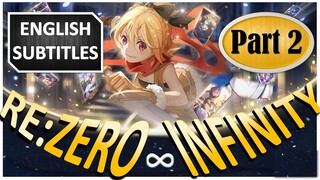 Re:Zero Infinity ENGLISH SUBS (Mobile Game Playthrough) [PART 2]