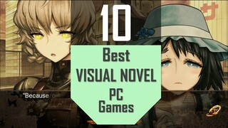 Best VISUAL NOVEL Games | TOP10 Visual Novel Story PC Games