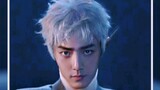 Xiao Zhan looks so cool with silver hair.