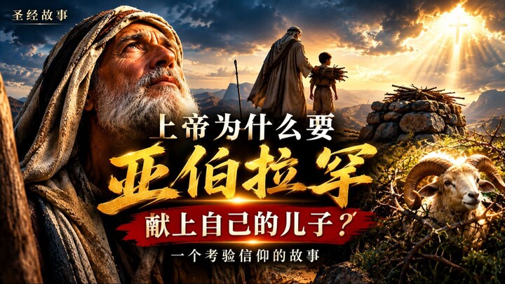 【圣经故事】上帝为什么要亚伯拉罕献上自己的儿子？这个故事改变了无数人的信仰
