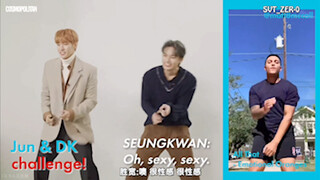 Thử thách tiktok của Jun và DK khá là bùng nổ hahahahahahahahaha