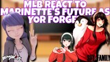 MLB REACT TO MARINETTE'S FUTURE AS YOR FORGER (MLB X SXF) ITZ PEACHY SUNLIGHT
