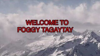 TAGAYTAY FOGGY DAY DRIVING