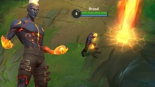 Wild Rift: New Champion Brand (Mage) Gameplay