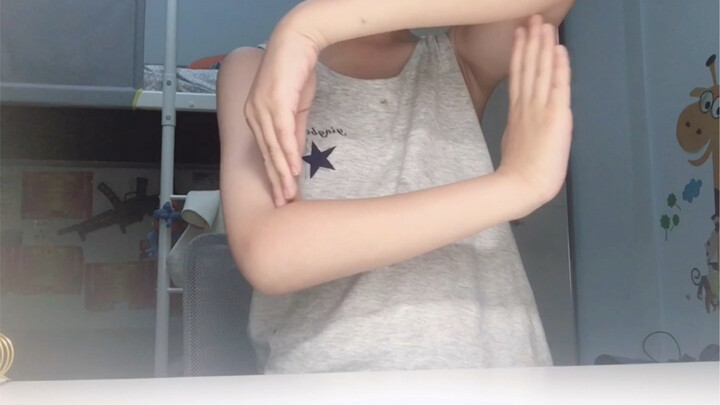 真.极简版埃及手。        教学（1）