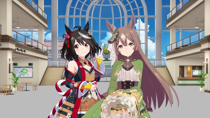 [Uma Musume: Pretty Derby MMD]❤️Lắc kim cương ánh sáng đen phương Bắc❤️