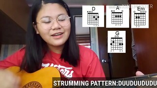 12:51 Guitar Tutorial || TAGALOG || Easy Chords