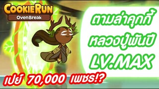 Cookierun OvenBreak ตามล่าคุกกี้หลวงปู่พันปี LV.MAX เวอร์ชั่นทุ่มหมดตัว เพชร & เงินจริง !!