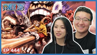 ESCAPING IMPEL DOWN! BLACKBEARD ARRIVES! | One Piece Episode 444 Couples Reaction & Discussion