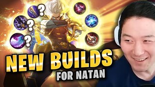 I tried all items for Natan new build | Mobile Legends