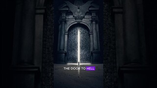 The Haunting Shadows of the Door to Hell! #youtubeshorts #shorts
