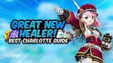 COMPLETE CHARLOTTE GUIDE! Best Charlotte Build - Artifacts, Weapons & Teams | Genshin Impact