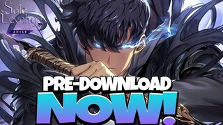 HOW TO PRE-DOWNLOAD SOLO LEVELING: ARISE (ANDROID) GAME OPENS IN 6 HOURS! - Solo Leveling: Arise