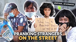 PRANK ON STRANGERS ON THE STREET! *UMIYAK AKO DI KO KINAYA* | IVANA ALAWI