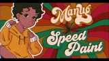 Manug • Speedpaint 90s Anime #speedpaint #speedpaintanime