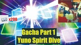 Yang Ditunggu-tunggu ! Gacha Yuno Spirit Dive Part 1 [Black Clover Mobile]