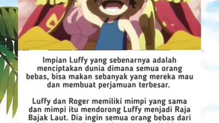 impian luffy yang sebenarnya