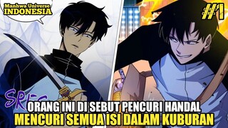 ORANG INI TERLALU HANDAL UNTUK MENCURI KUBURAN - Alur Cerita Manhwa | KANG GALI KUBUR Part 1