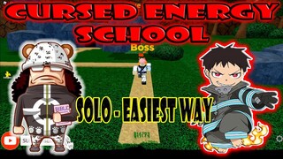 SHINRA X KUMA BEATING CURSED ENERGY SCHOOL SOLO NORMAL MODE (EASIEST WAY) - ALL STAR TOWER DEFENSE