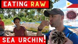 EATING RAW SEA URCHIN! | PHILIPPINES BOHOL 🇵🇭