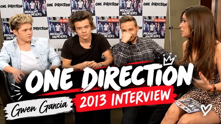 Gwen Garcia 独家采访 One Direction（单向组合 - One Direction Interview