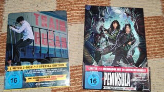 Peninsula Mediabook Train to Busan Seoul Station Futurepak Steelbook Amasia Korea Unboxing Review de