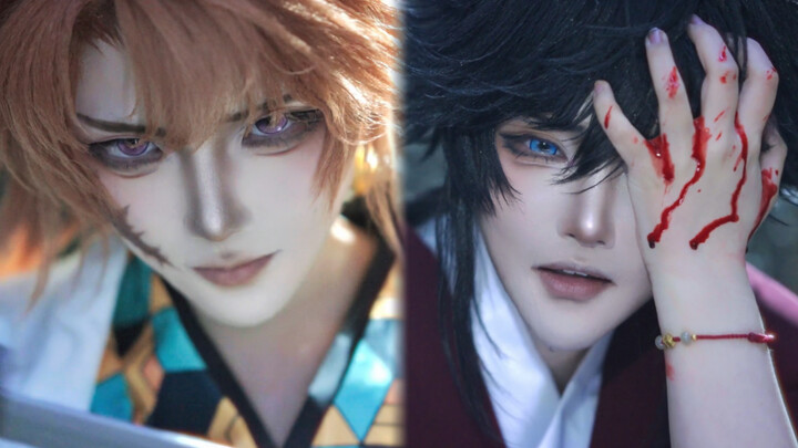 Shinobu smacks Yi Yong so hard he turns into a married woman.