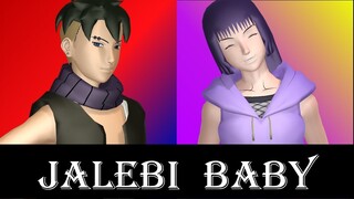 [MMD Boruto]Kawaki&Sumire - Jalebi baby
