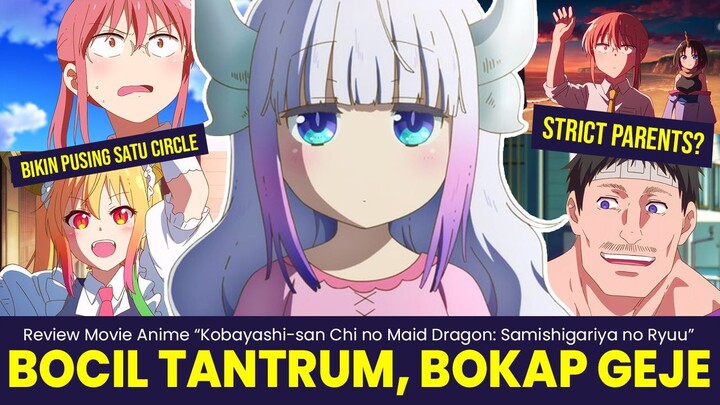 Review KOBAYASHI SAN CHI NO MAID DRAGON : Samishigariya no Ryuu | Review Movie Anime