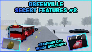 Greenville HIDDEN FEATURES #2 || Roblox Greenville