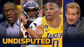 UNDISPUTED| Russell Wilson is now even worse than Russell Westbrick - Skip Bayless on Broncos to 2-4