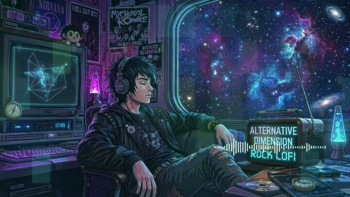 2000s Alt-Rock Lo-Fi 🌌 Nostalgic Guitars for Deep Focus & Study (1 Hour)