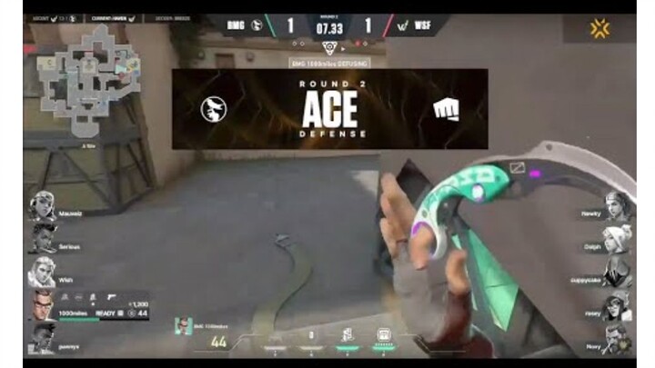 BMG 1000miles 1v4 clutch ACE #VCT #LCQ