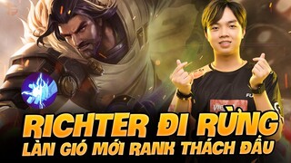 ADC Cầm Richter Đi Rừng Đưa Làn Gió Mới Cho Rank Cao thủ, Thách Đấu.