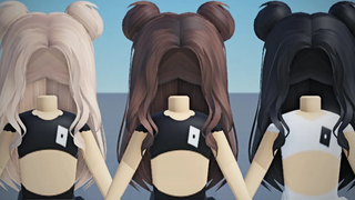 ROBLOX Hair Combo นี้มีหลายสี