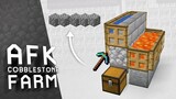 Cara Membuat AFK Cobblestone Farm - Minecraft Indonesia 1.15
