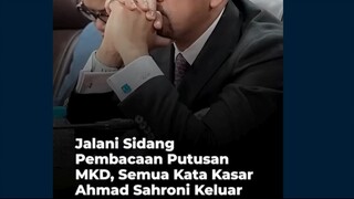 Jalani Sidang Pembacaan Putusan MKD, Semua Kata Kasar Ahmad Sahroni Keluar