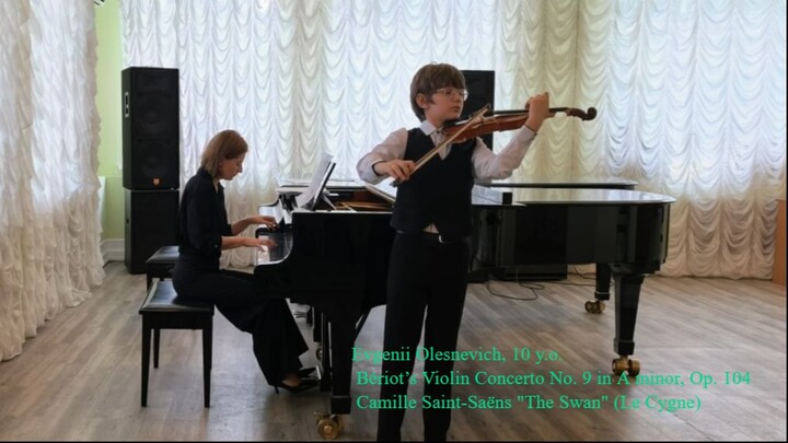 Evgenii Olesnevich, 10 y.o. for Basel International Online Violin Competition 2026
