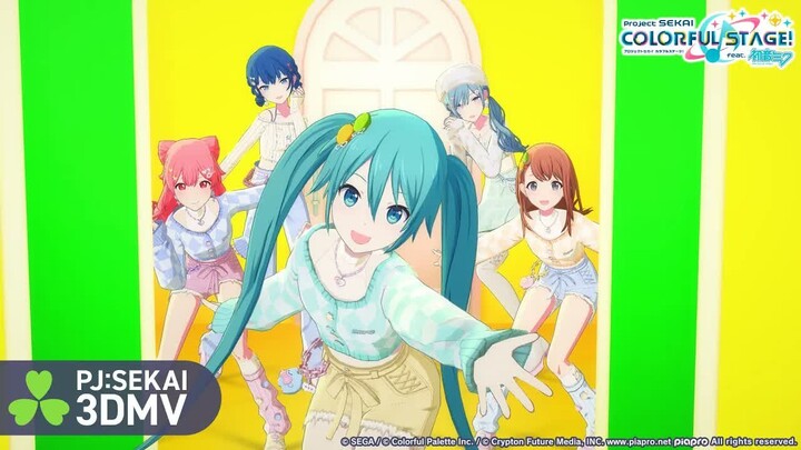 【MORE MORE JUMP！ × Hatsune Miku】LEMON MELON COOKIE【MV 3D／Lagu yang termasuk dalam “Project Sekai Col