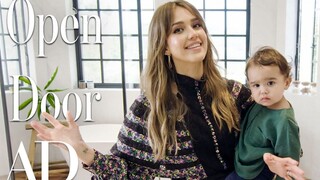 【ซีรีส์ AD】วิลล่าหรูสองชั้นมูลค่าหลายสิบล้านดอลลาร์ในลอสแอนเจลิสของเจสสิกา อัลบา