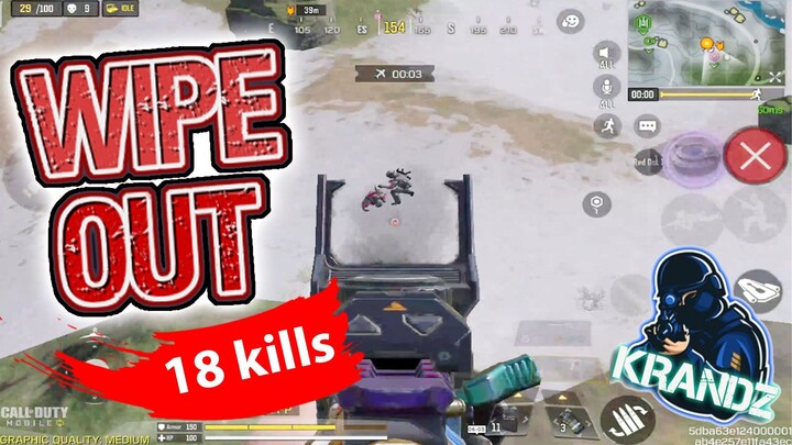 This is How to Wipe Out Squad 18kills Pro Gaming CODM